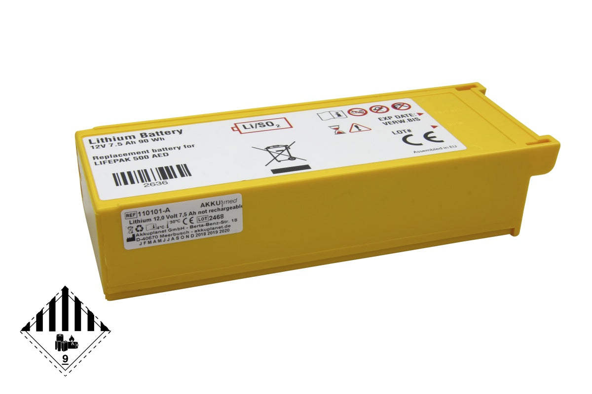 Batterie LIFEPAK 500 - nicht Original