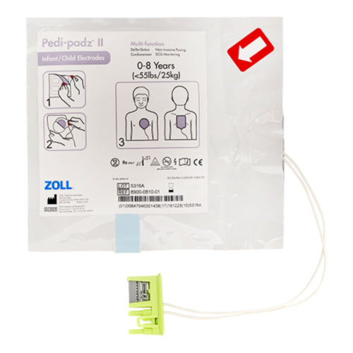 Zoll Pedi-padz II Kinderelektroden