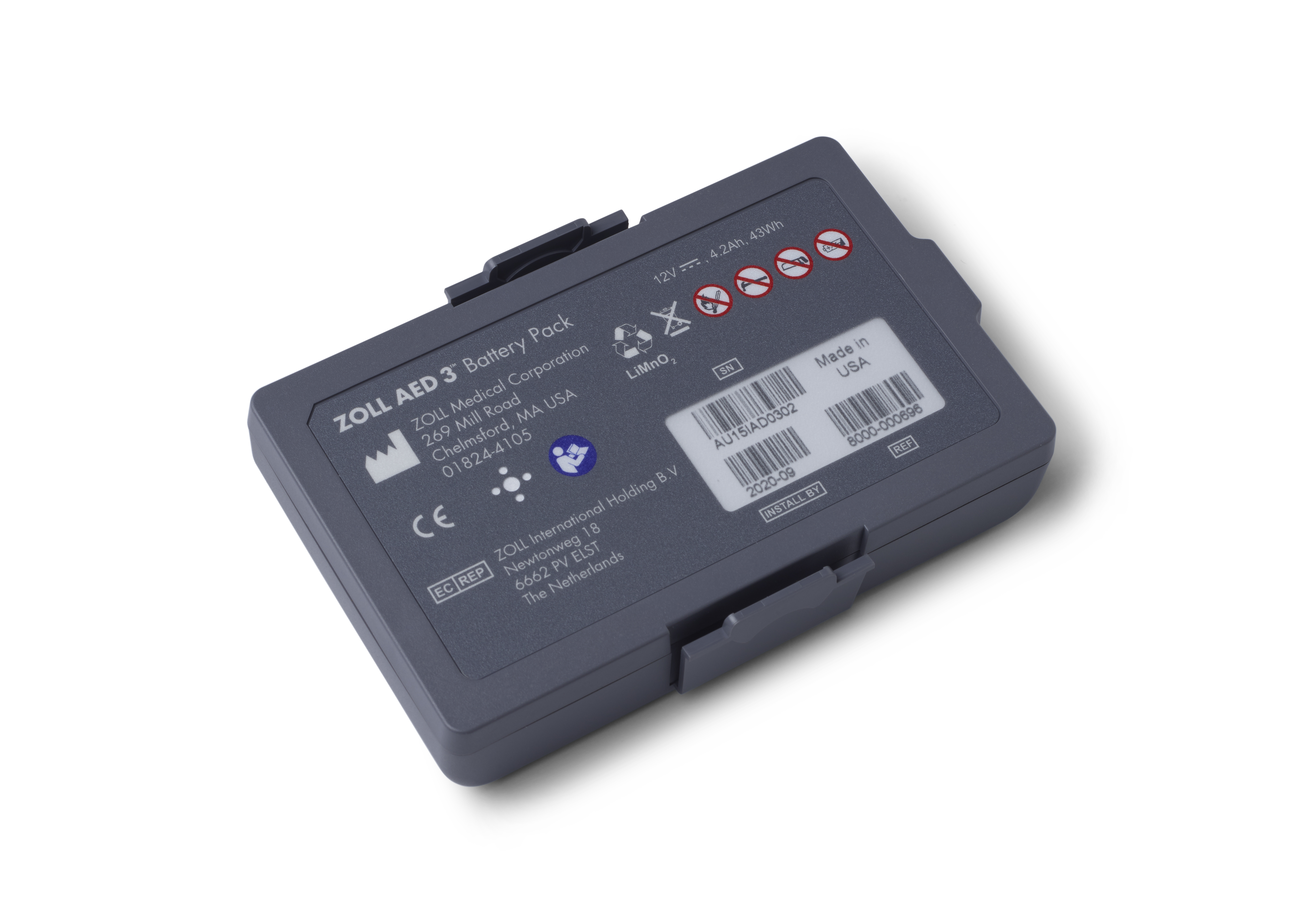 AED 3 Lithium Batterie