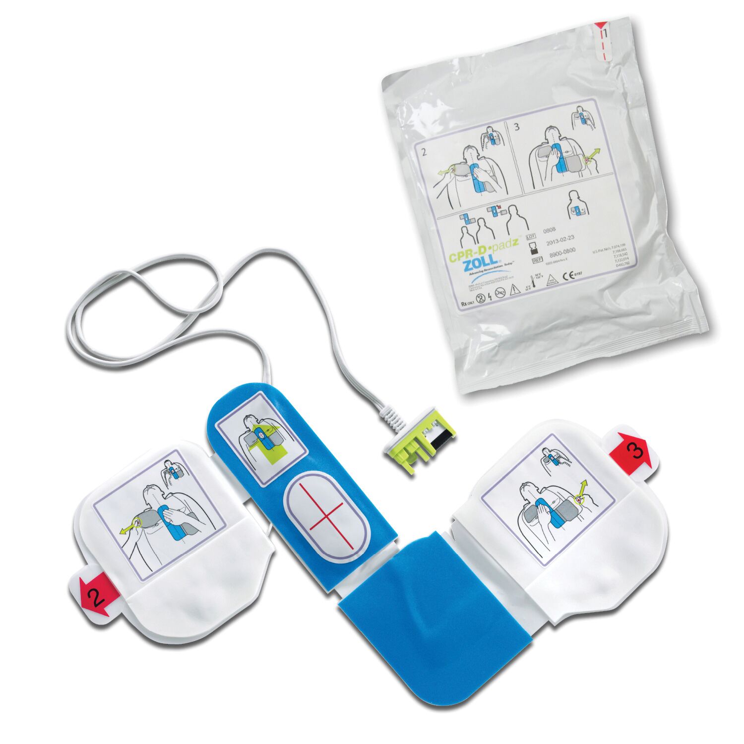 CPR-D padz Elektrode