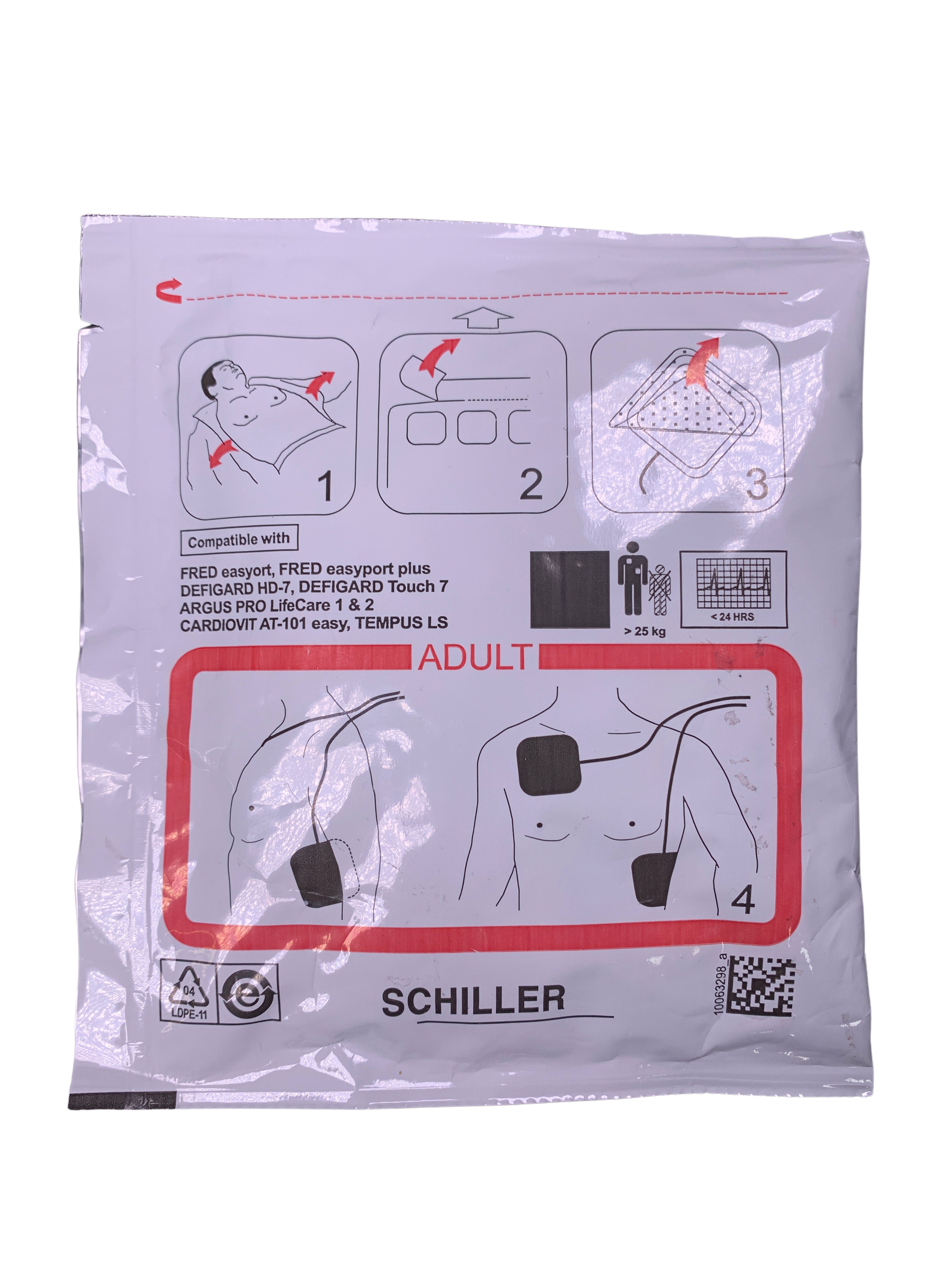 Defibrillationselektrode Schiller PA-1