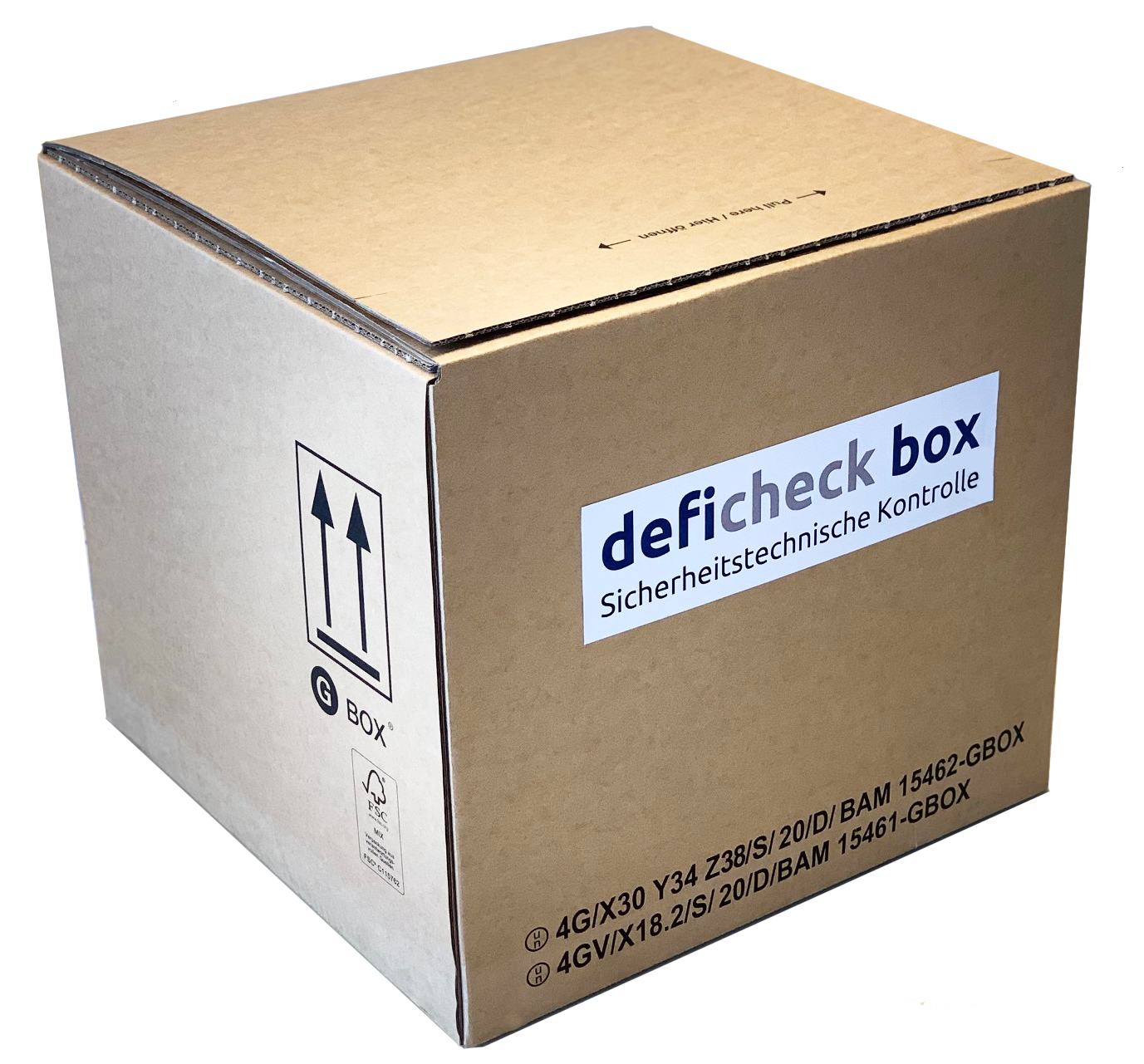 deficheck box Leerkarton für STK Kunden