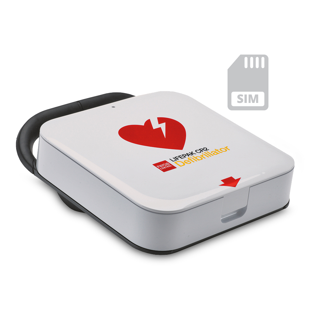 LIFEPAK® CR2 Defibrillator mit 3G Simkarte