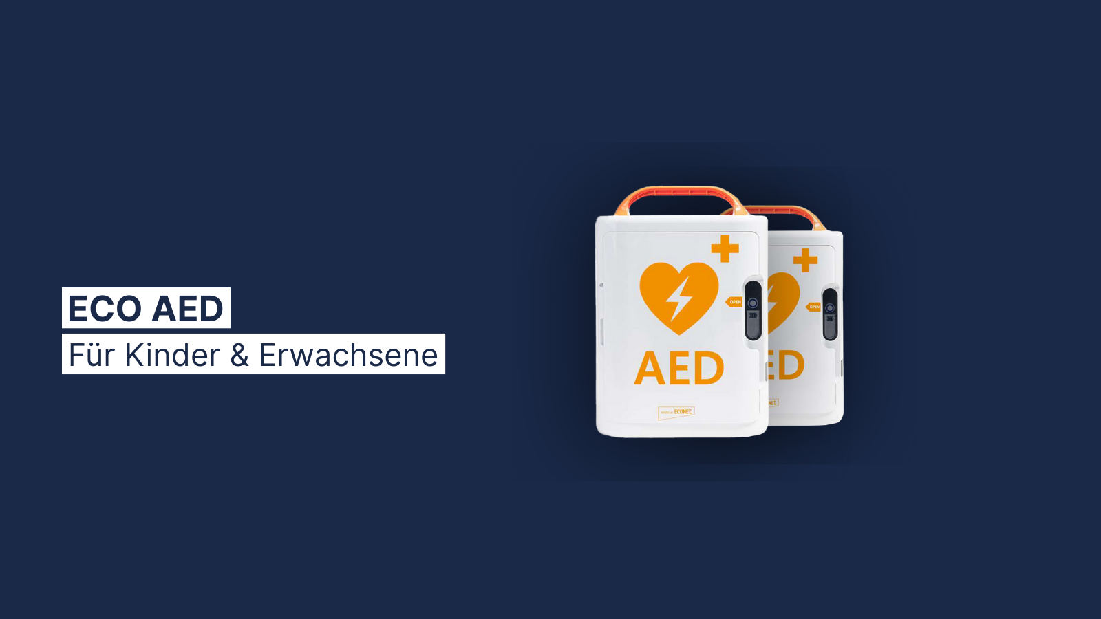 ECO AED für Kinder und Erwachsene
