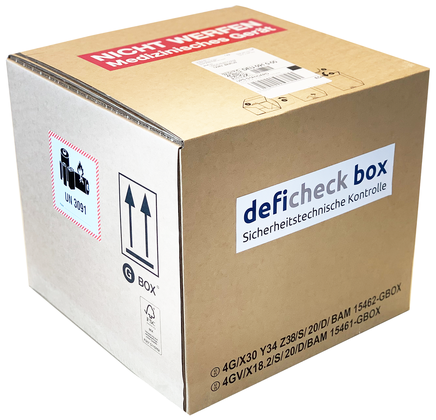 deficheck box Leerkarton für STK Kunden