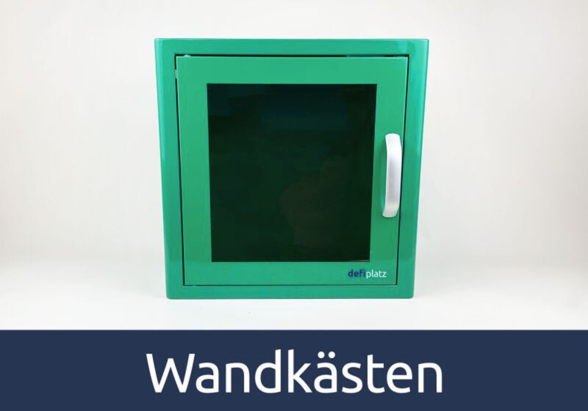 Grüner Wandkasten