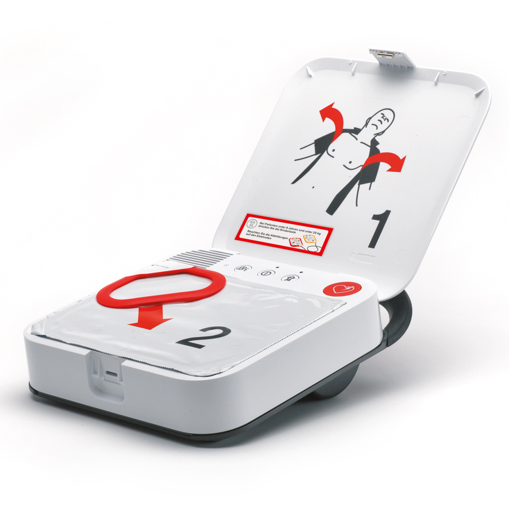 LIFEPAK® CR2 Defibrillator mit 3G Simkarte