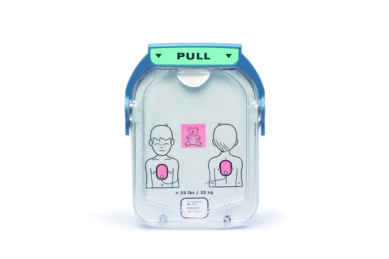 Elektrodenkassette für den Philips HeartStart HS1 Kinder