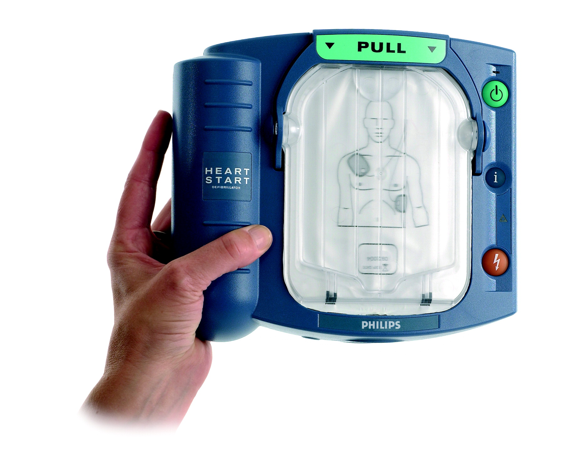 PHILIPS HeartStart HS1 Set mit Tasche schmal | AED Defibrillator